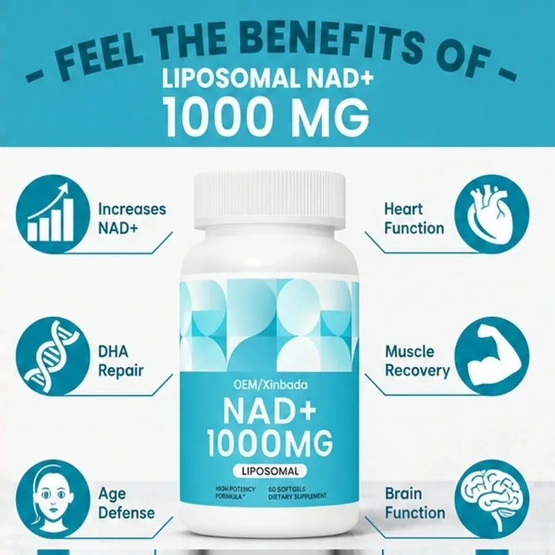 Xinbada Liposomal NAD Precursor Capsules view 4