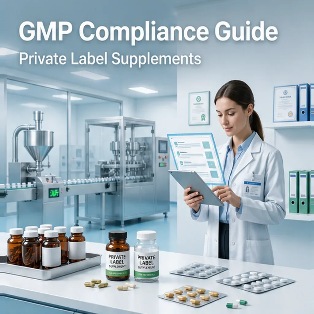 Navigating GMP Compliance: A Manufacturer's Guide for Your Private Label Supplements