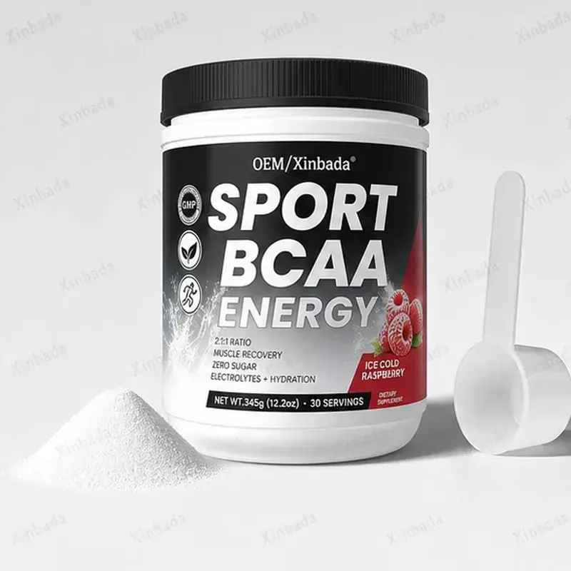 Xinbada Private Label BCAA Powder OEM ODM 2:1:1 Ratio Zero Sugar Electrolytes Sports Nutrition Supplement
