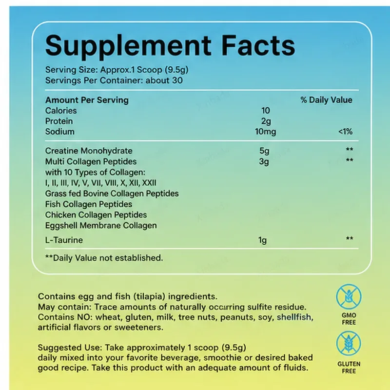 creatine collagen