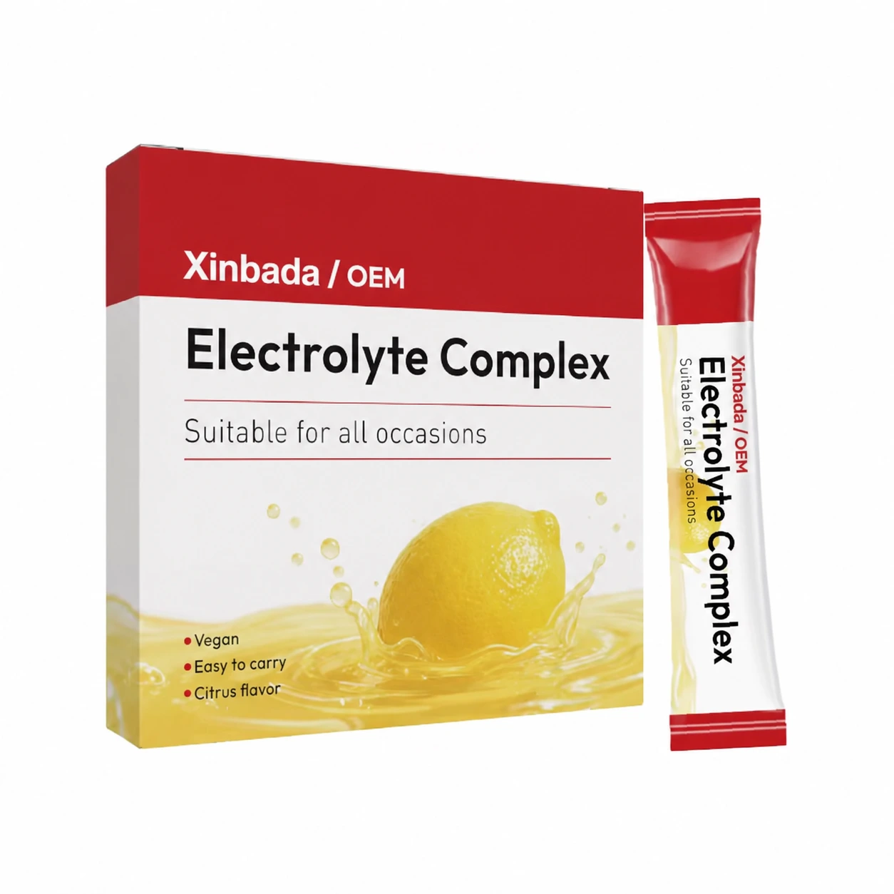 Xinbada High Potassium Electrolyte Complex Low Carb Hydration Supplement High Potassium