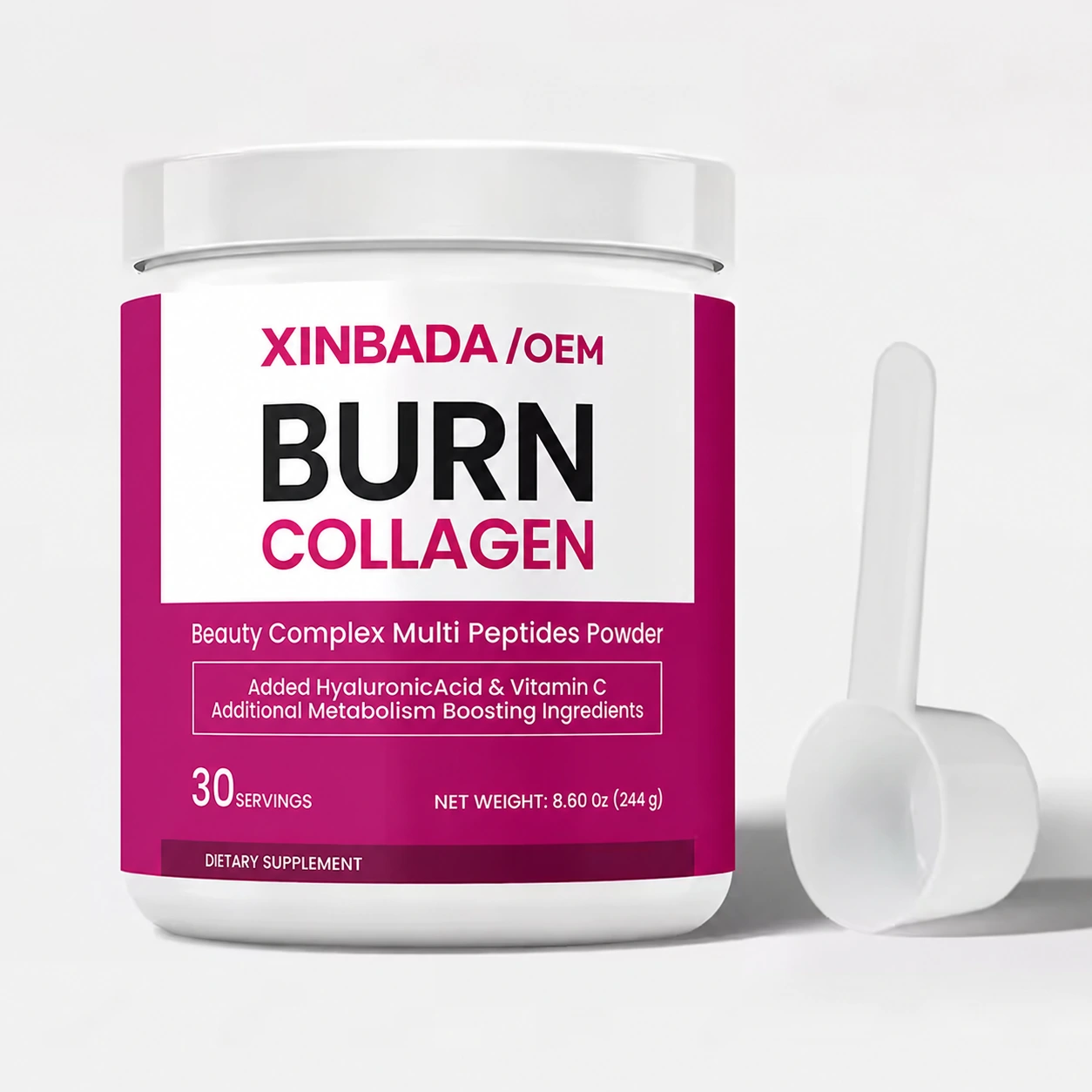 Xinbada Multi-Collagen Hydrolyzed Peptide Instant Powder OEM ODM Adult Beauty Support