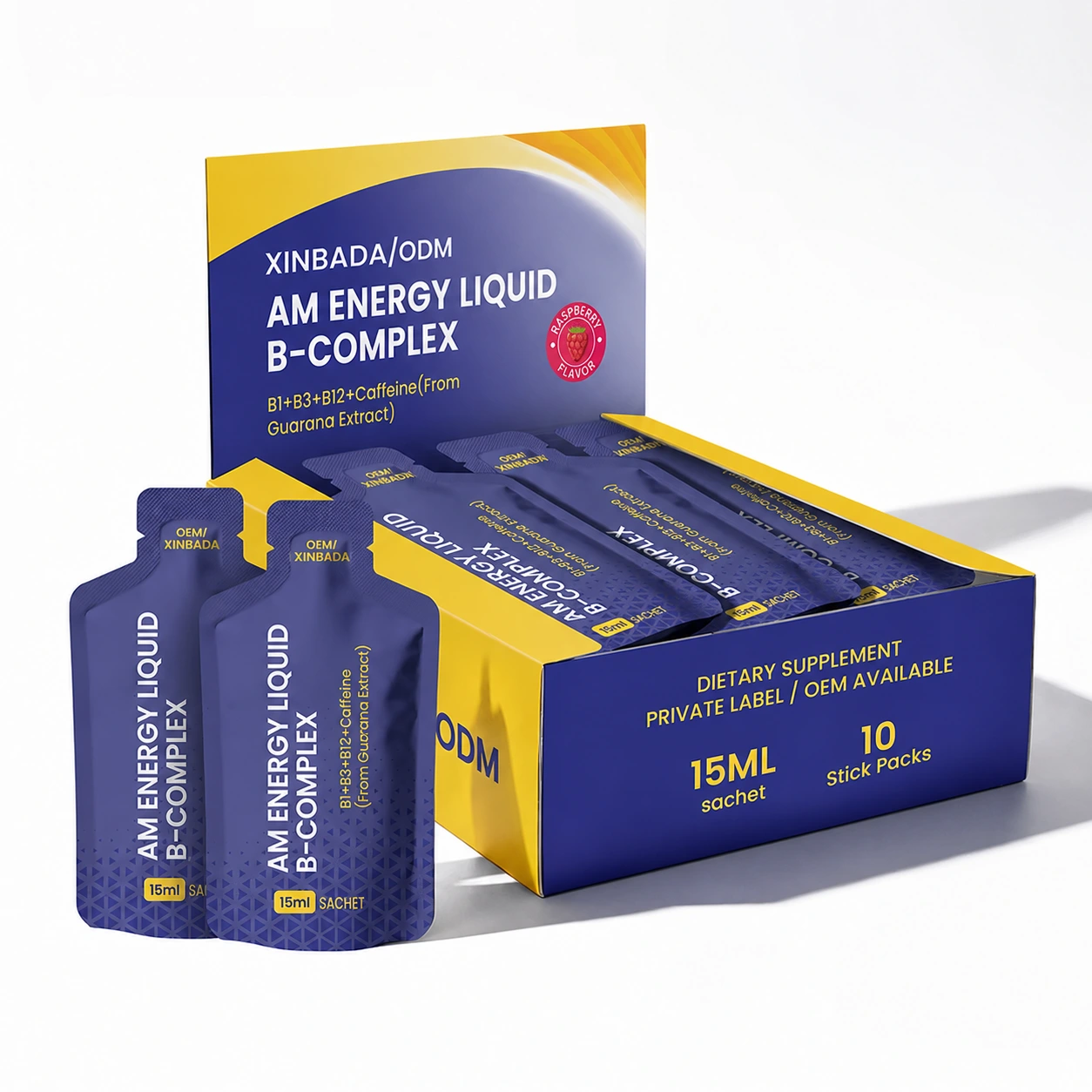AM Energy Liquid B Complex Vitamin Supplement OEM ODM