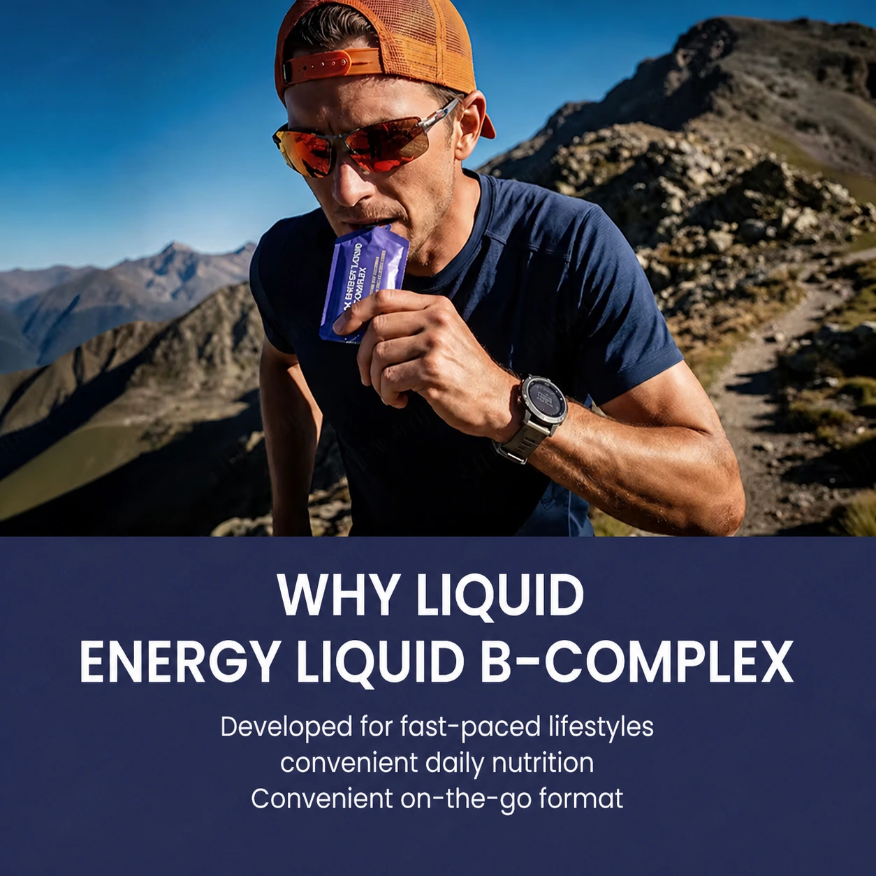 Liquid B Complex Energy Drink 15mL Sachets Private Label