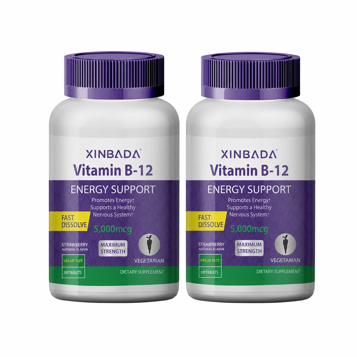 Private Label Vitamin B12 Tablets 60 90 120 Count OEM ODM
