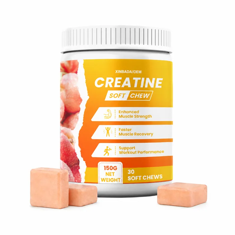 Creatine Monohydrate Soft Chews with L-Taurine OEM ODM