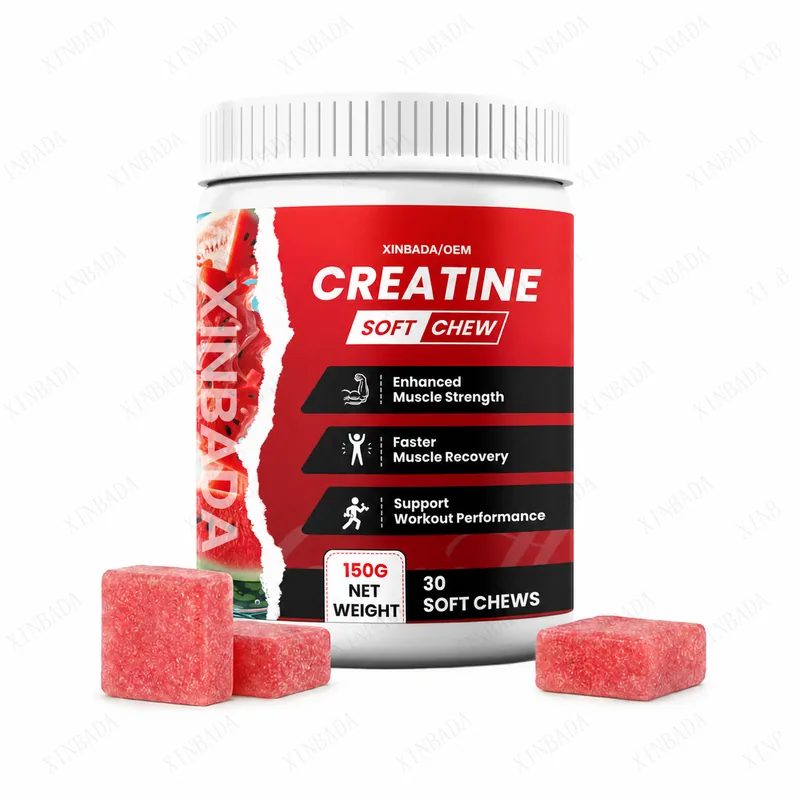 Sugar-Free Creatine Monohydrate Chews with L-Taurine OEM ODM