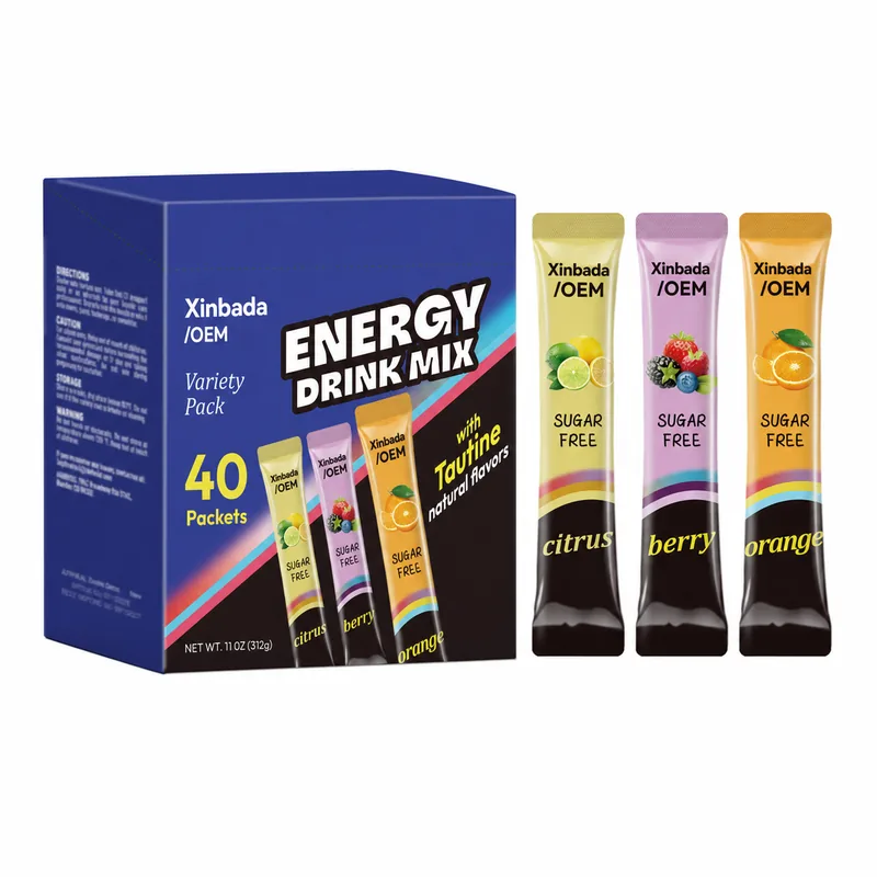 Pre-Workout Electrolyte Caffeine Energy Powder 30 Sachets OEM