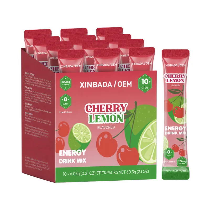 Xinbada Sugar-Free Electrolyte Powder with Natural Caffeine 5g Sachets manufacturing or sales-channel support