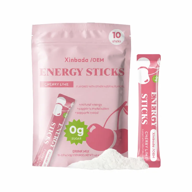 Xinbada Sugar-Free Electrolyte Energy Powder with Natural Caffeine 30 Sachets formula or flavor presentation