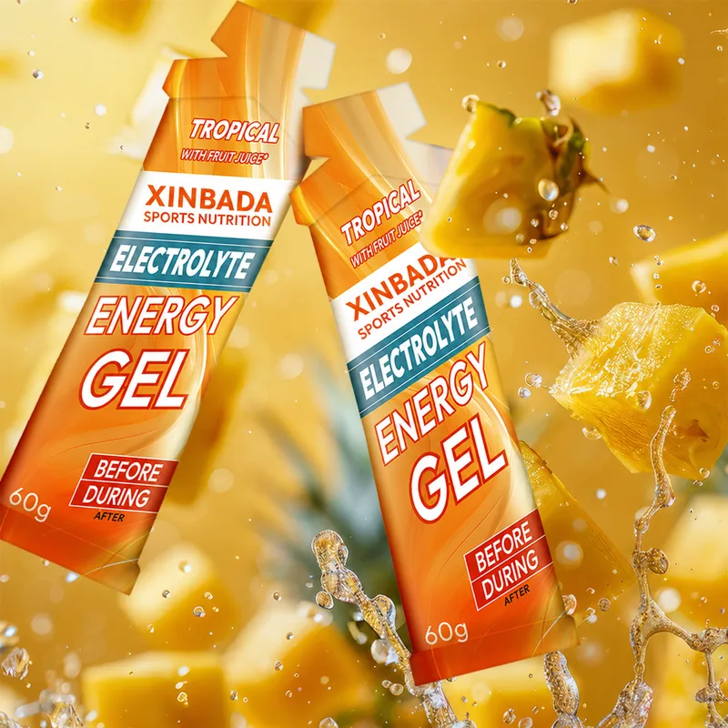 Sugar-Free Electrolyte Energy Gel with Sodium, Calcium, Potassium & Magnesium OEM