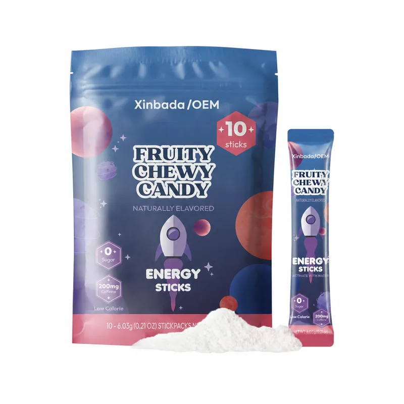 Xinbada Zero-Sugar Electrolyte Powder with Vitamins & Clean Caffeine Energy Support manufacturing or sales-channel support