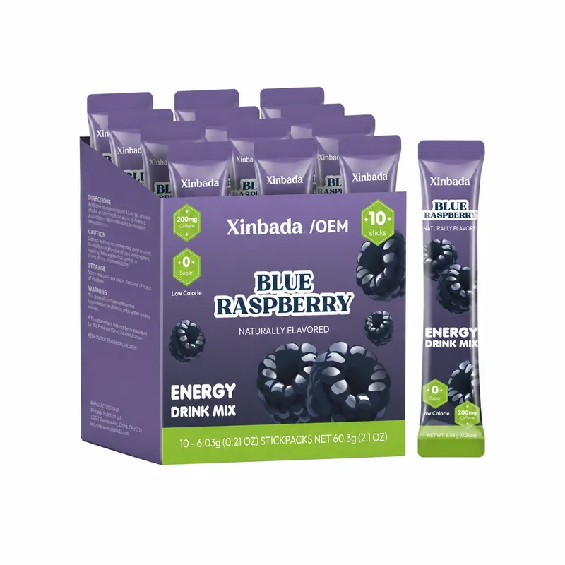 Sugar-Free Amino Energy Electrolyte Powder with BCAAs & Caffeine 30 Sachets OEM