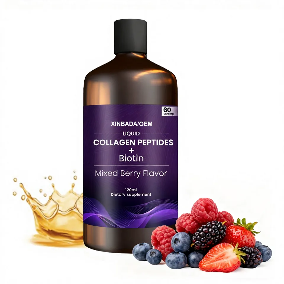 Xinbada Liquid Collagen for Women Adult Marine Collagen Peptides Lemons Vitamin C Skin Care Customizable product gallery image 2