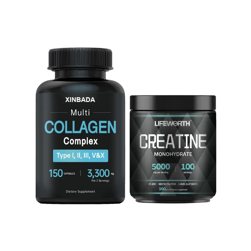 Xinbada Quality Collagen Supplement Biotin Multi Collagen Plus Vitamin C Soft Gel Capsule Adults Skin Care lifestyle and product image 6