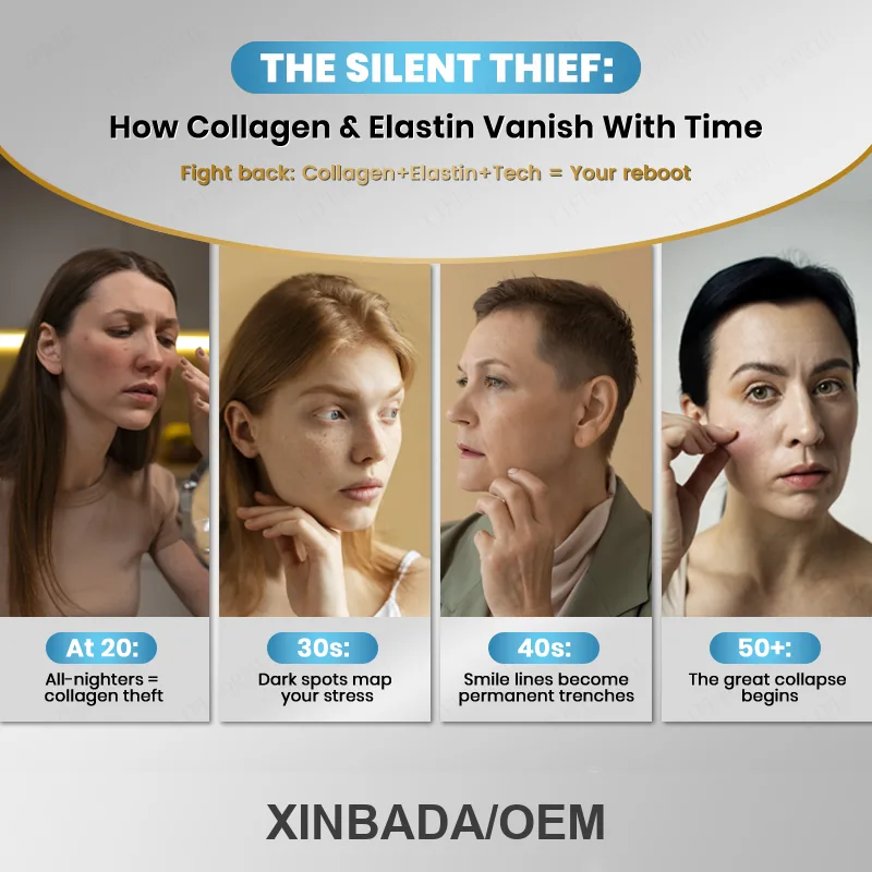 Xinbada Wholesale Proteins Pure Marine Fish Collagen Peptide Capsule Vitamin C for Adult Skin Care product detail image 4