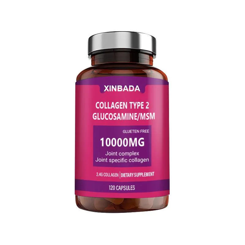 Xinbada Private Label Collagen Capsule Vitamin C Biotin for Skin Hair Nails Adult Supplement 60 Capsules Bottle Skin Care OEM ODM