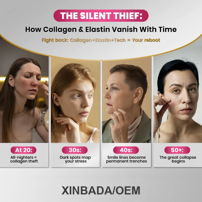 Xinbada Private Label Adult Skin Care Collagen Supplements Premium Skin Care Capsules (60 90 120 Count) Wellness OEM ODM