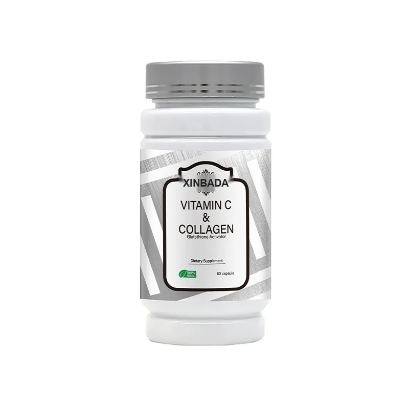 Xinbada Private Label Wholesale Collagen Supplement for Skin Care Adult Capsules Customizable Packaging 60 Capsules Bottle OEM ODM