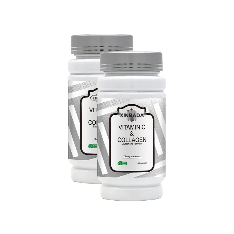 Xinbada Private Label Collagen Supplement Capsules for Adult Skin Care 60 Capsules Bottle 2 Capsules Daily 24 Month Shelf Life OEM ODM