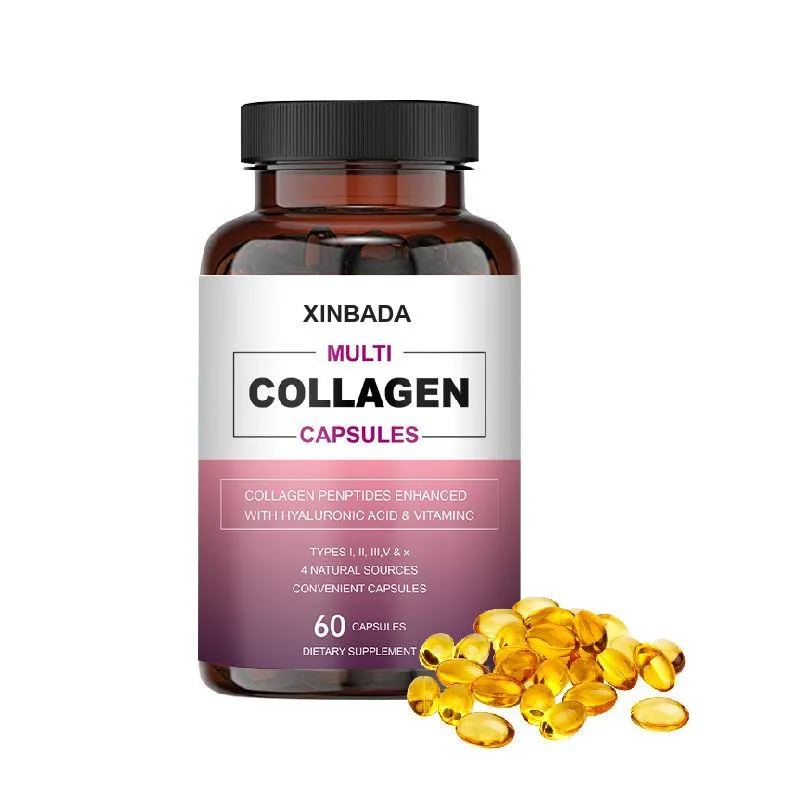 Xinbada Marine Fish Collagen Capsule Adult Skin Care product specification image 3