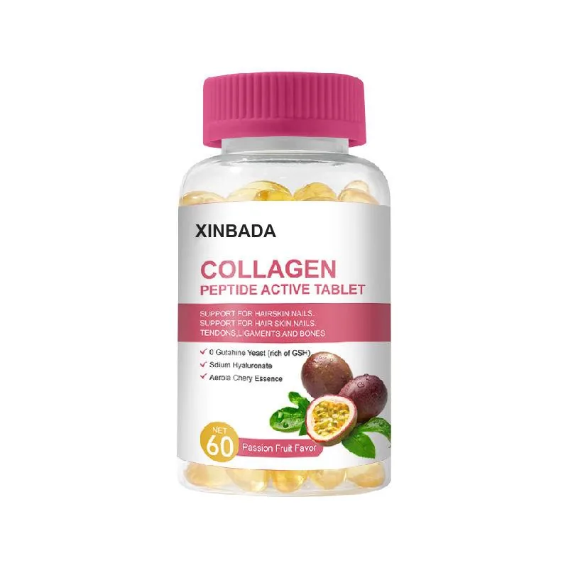 Xinbada Private Label Adult Skin Care Collagen Supplements Premium Skin Care Capsules (60 90 120 Count) Wellness OEM ODM