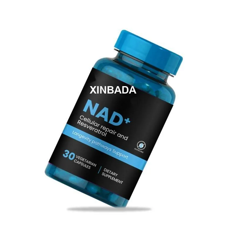 Xinbada Private Label Adult NAD Resveratrol Supplement Capsules 60 90 120 Capsules Bottle for Adult Wellness OEM ODM