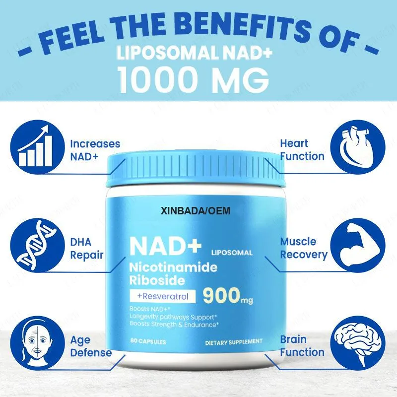 Xinbada NAD+Resveratrol Antioxidant Capsules Adult Immune Support Adult Wellness application image 5