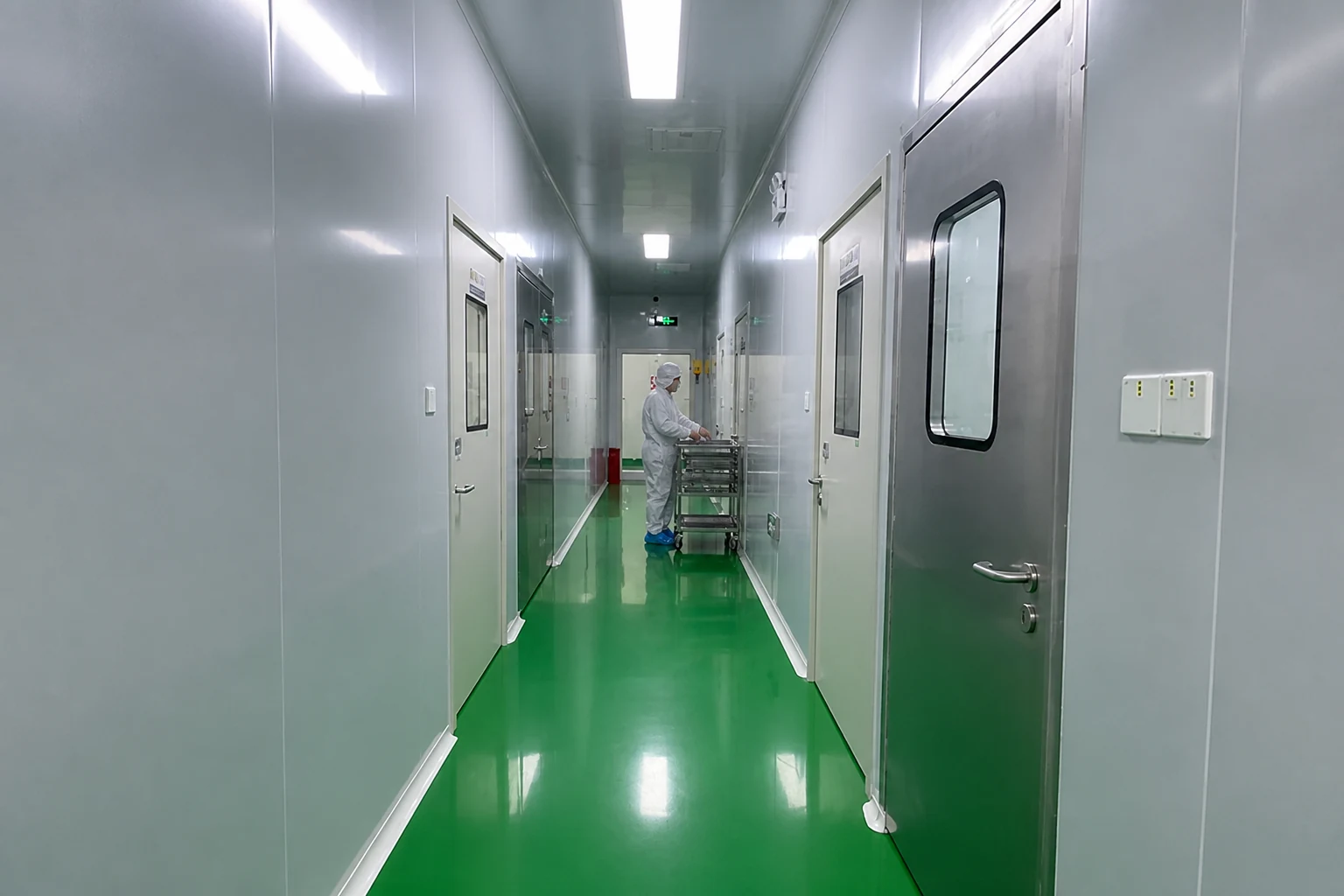 Laboratory technicians performing ingredient identity and quality checks