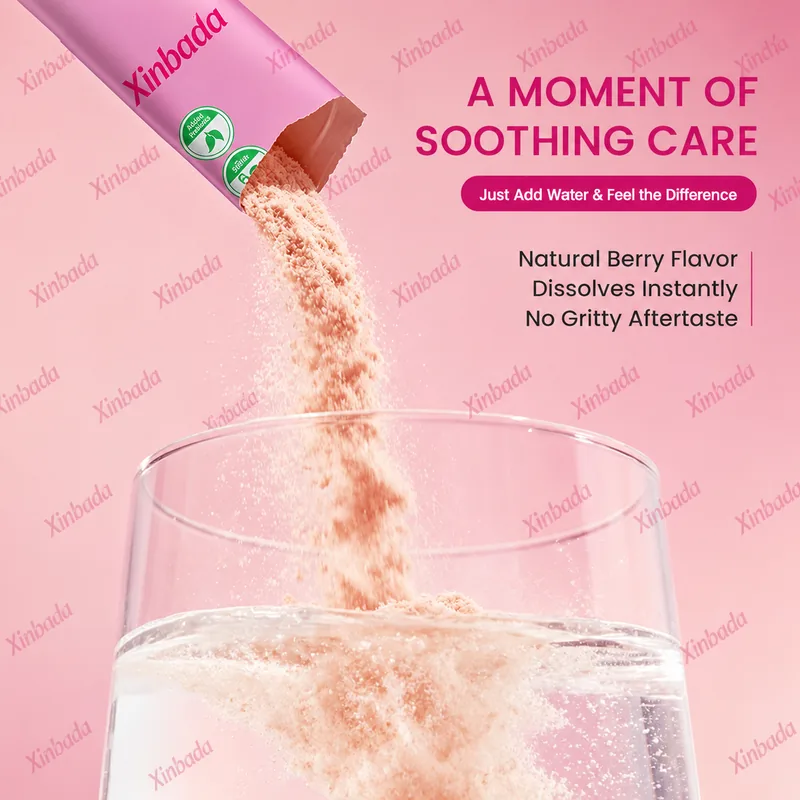 Xinbada berry hydration powder mixing with water