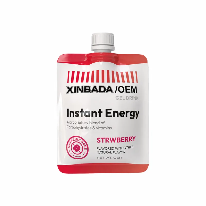 Xinbada White Grape Electrolyte Energy Gel for Running OEM ODM