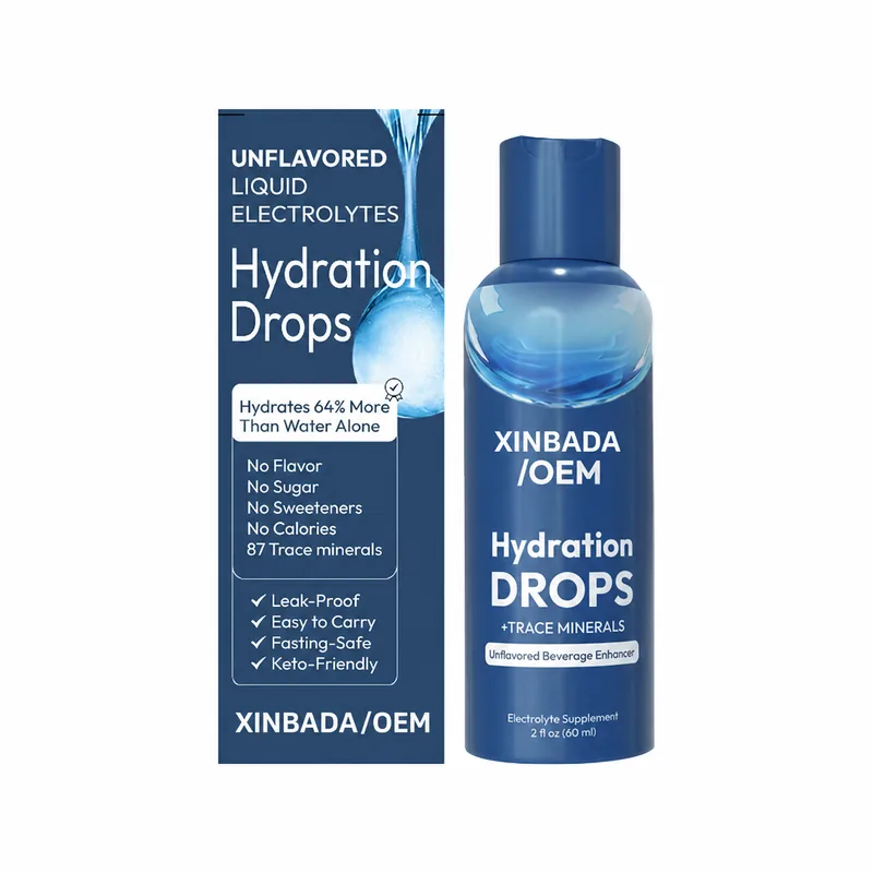 Xinbada Unflavored Liquid Electrolyte Drops 60 ml OEM ODM