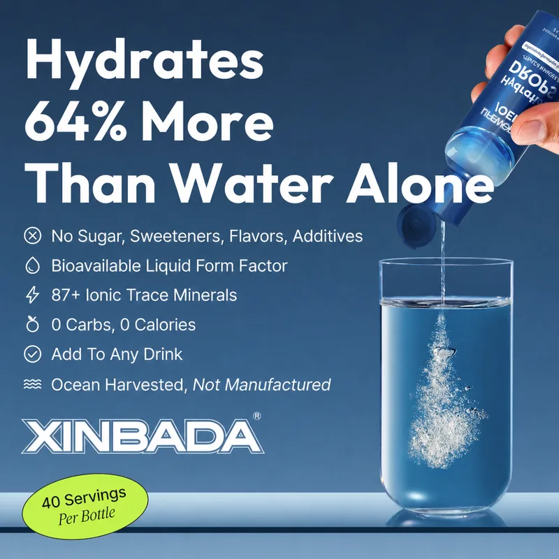 Xinbada Unflavored Liquid Electrolyte Drops 60 ml OEM ODM