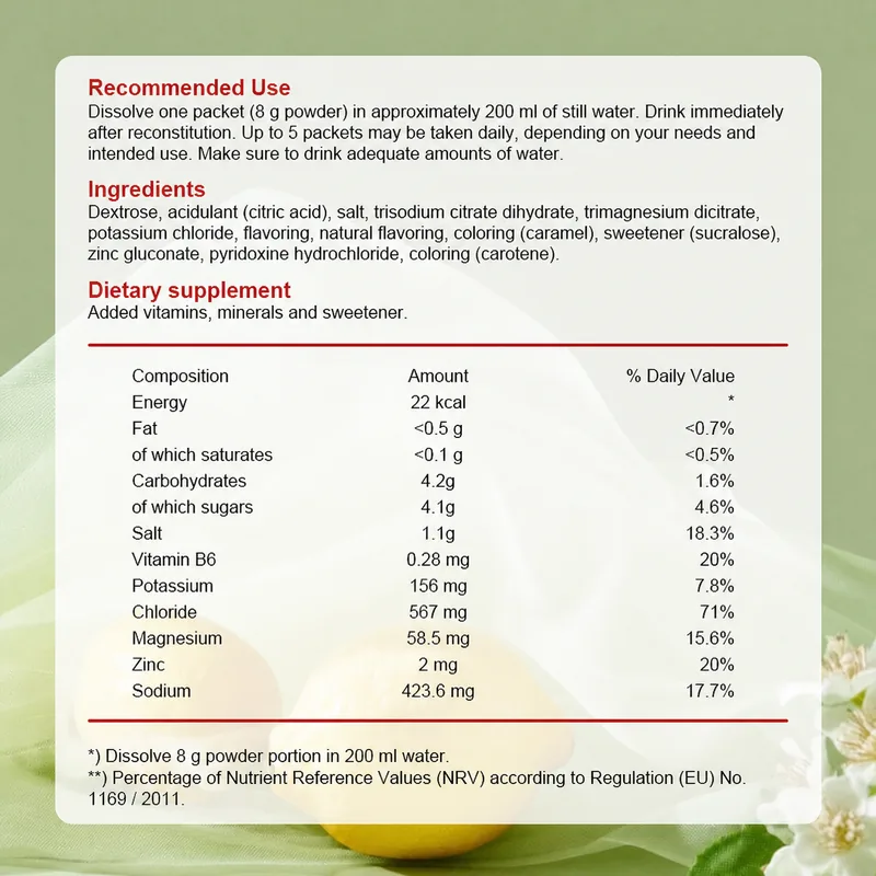 Xinbada Pink Himalayan Electrolyte Balance Powder product gallery image 4