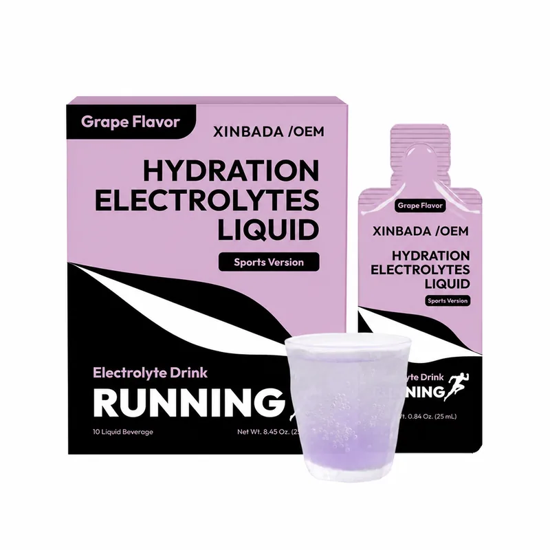 Xinbada Rapid Hydration Liquid Electrolyte Supplement Pouches OEM ODM