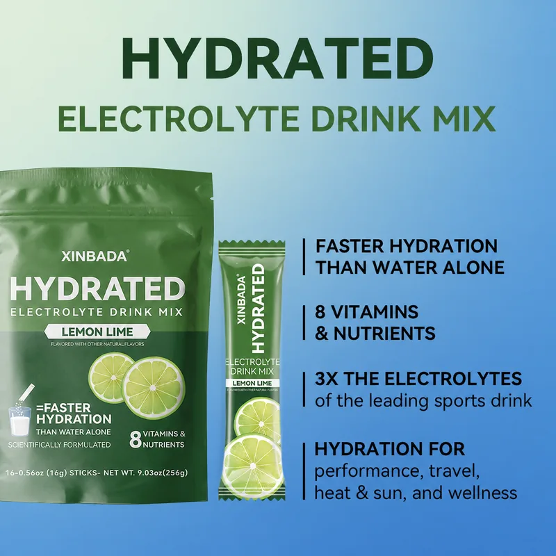 Xinbada Keto Hydration Electrolyte Powder Drink Packets OEM ODM