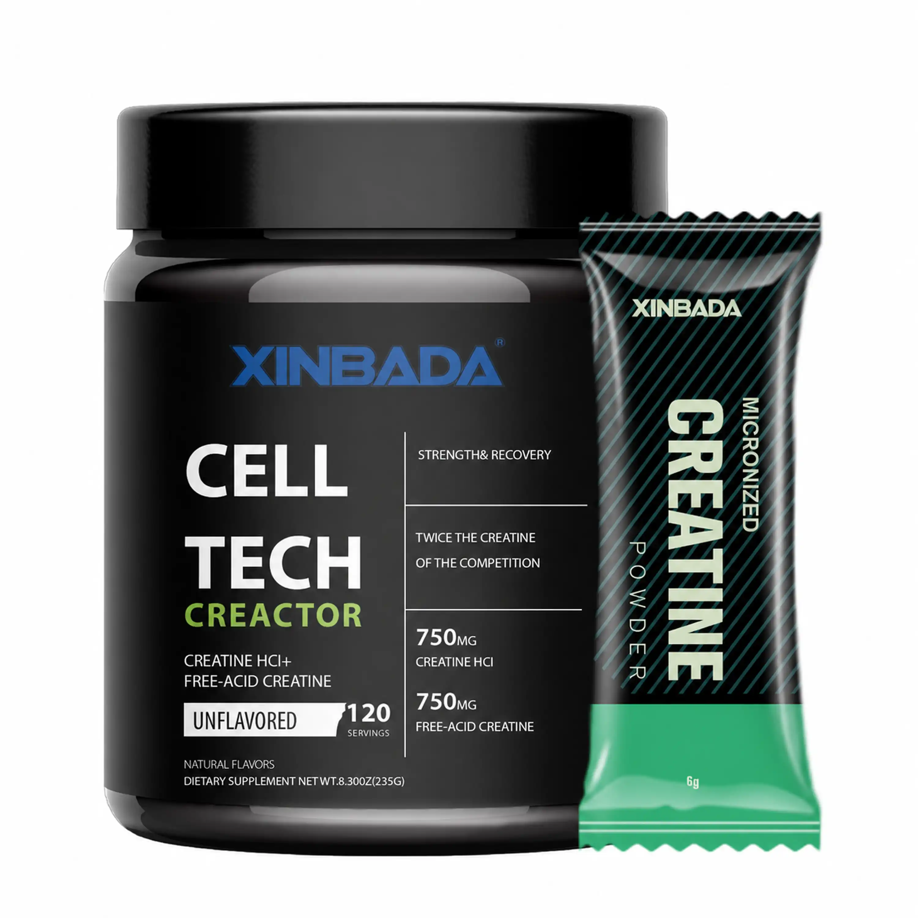 Xinbada Pre Workout Energy Drink Powder with BCAA Amino Acids product gallery image 3