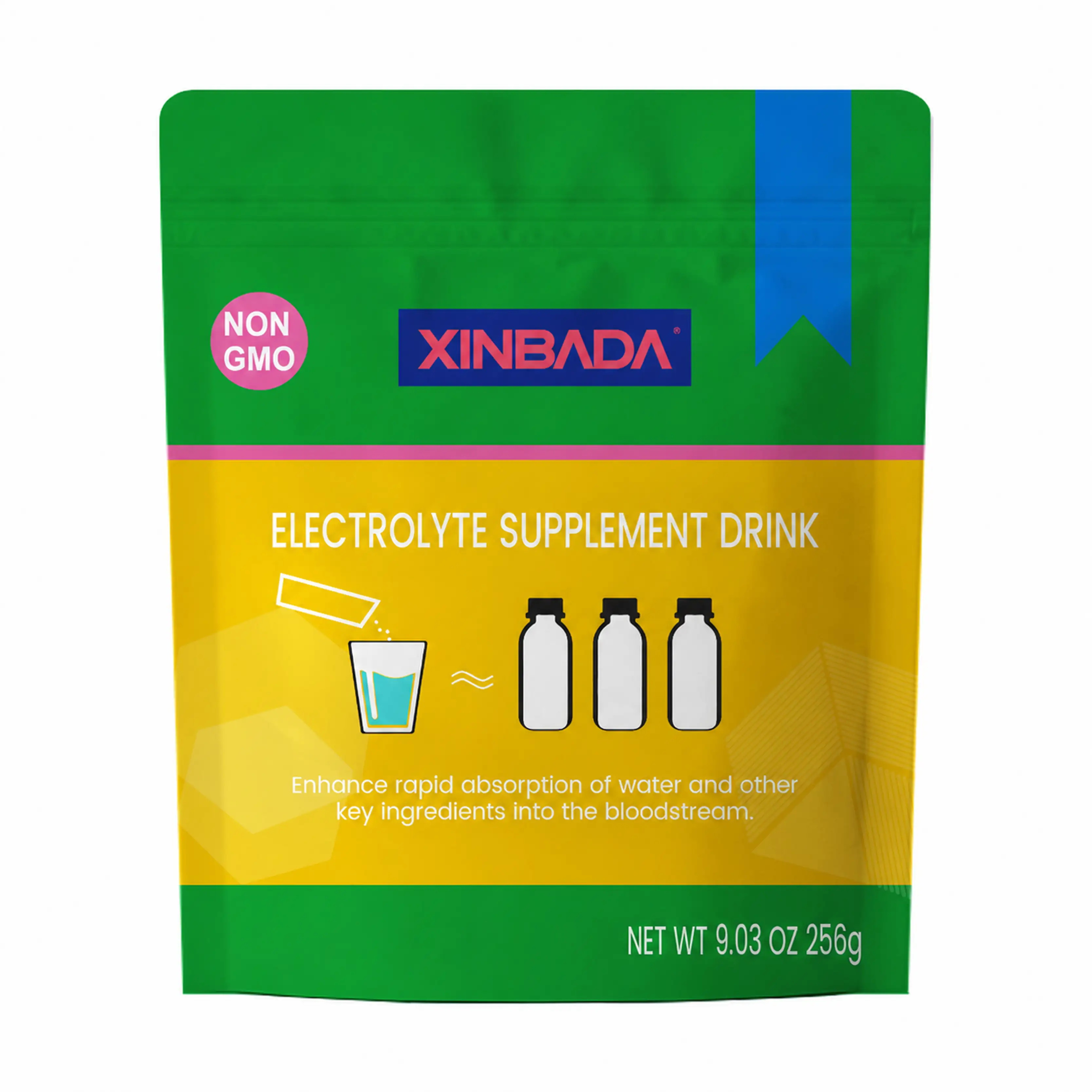 Xinbada Organic Electrolyte Hydration Powder Drink Mix product gallery image 5