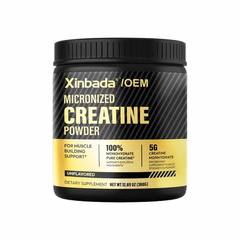 Xinbada Unflavored Micronized Creatine Monohydrate Powder OEM ODM