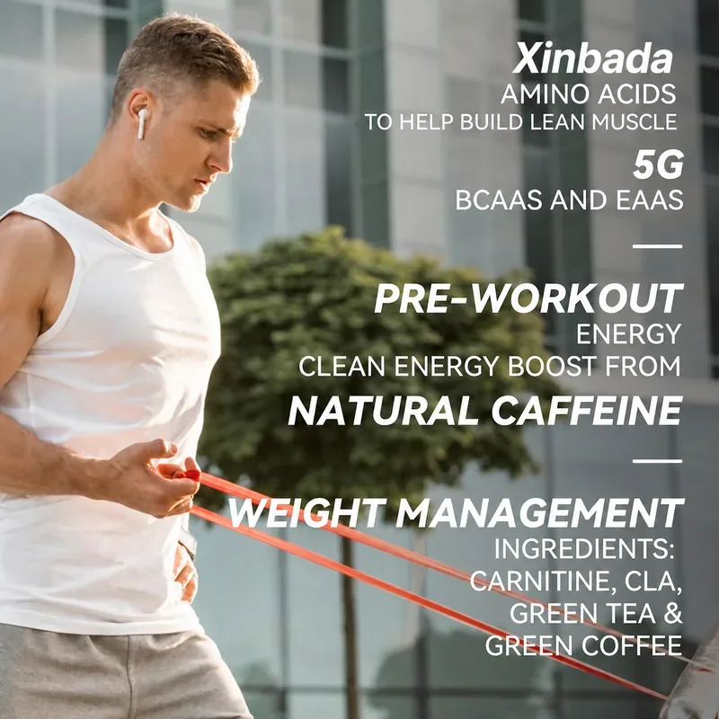 Xinbada Pre Workout Creatine Monohydrate Energy Drink Powder with Caffeine OEM ODM