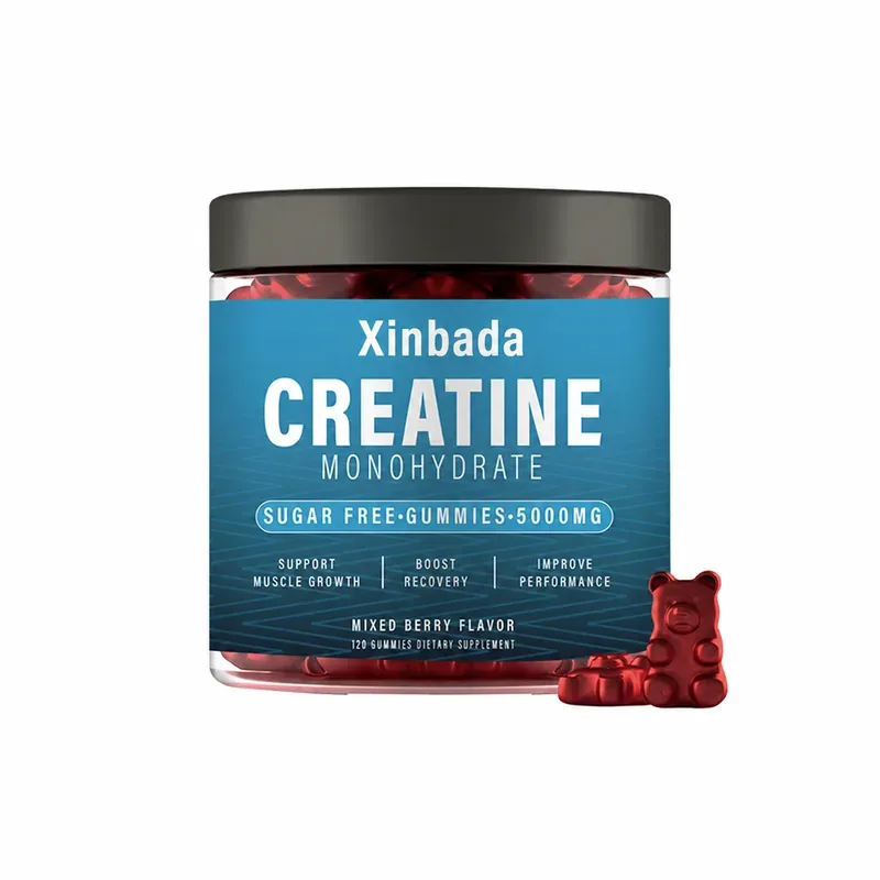 Xinbada Chewable Creatine Monohydrate Gummies for Muscle Support OEM ODM