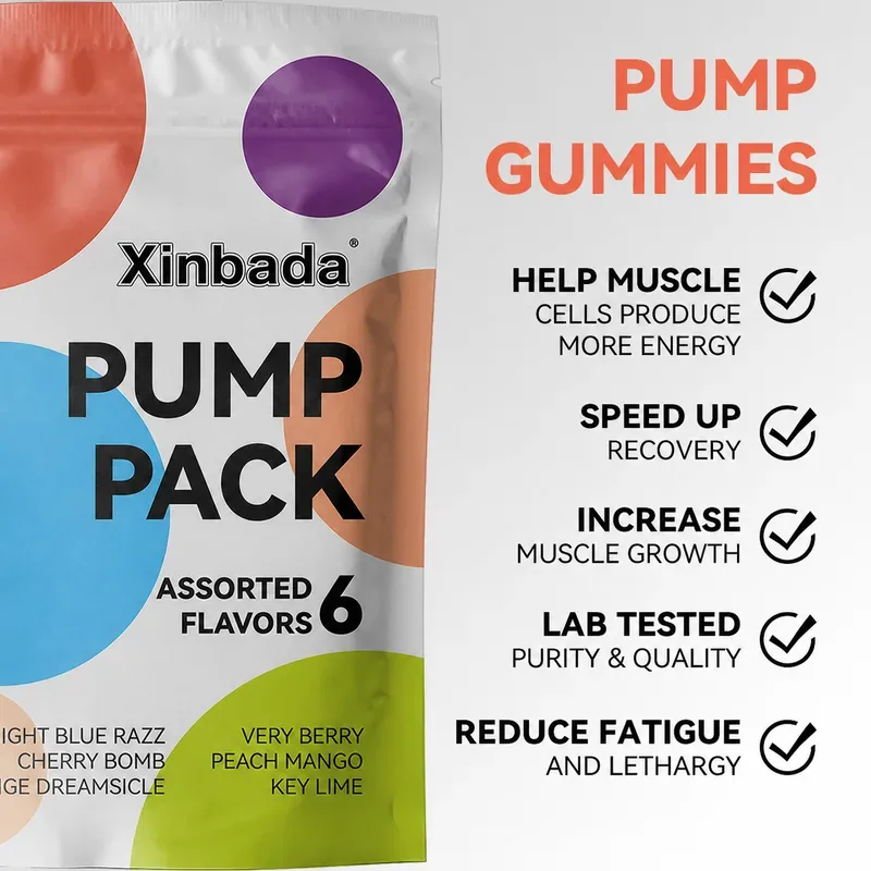 Xinbada Creatine Monohydrate Gummies for Men and Women OEM ODM