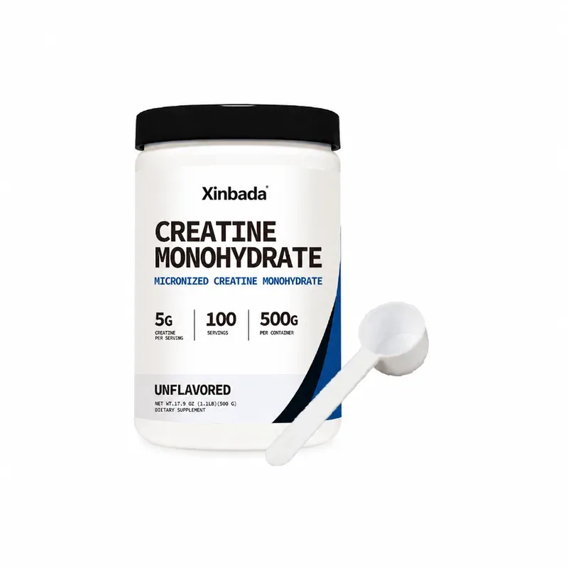 Xinbada Micronized Creatine Monohydrate Pre Workout Powder 500 g OEM ODM