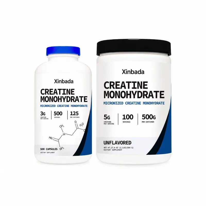 Xinbada Micronized Creatine Monohydrate 3000 mg Capsules OEM ODM