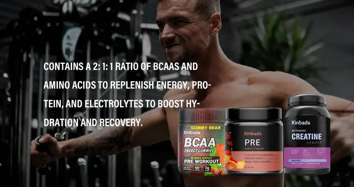 Xinbada BCAA Creatine Monohydrate Pre Workout Powder OEM ODM