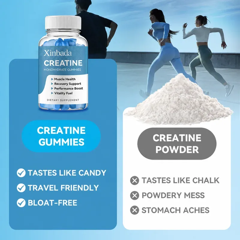 Xinbada Pre Workout Creatine Monohydrate Gummies product gallery image 3