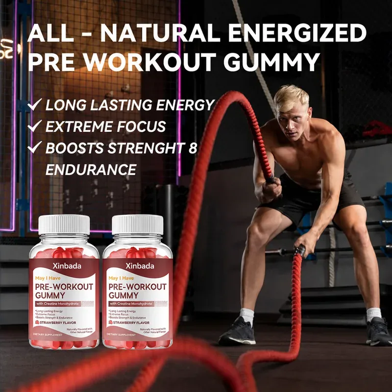 Xinbada Sugar Free Creatine Monohydrate Gummy Bears product gallery image 4