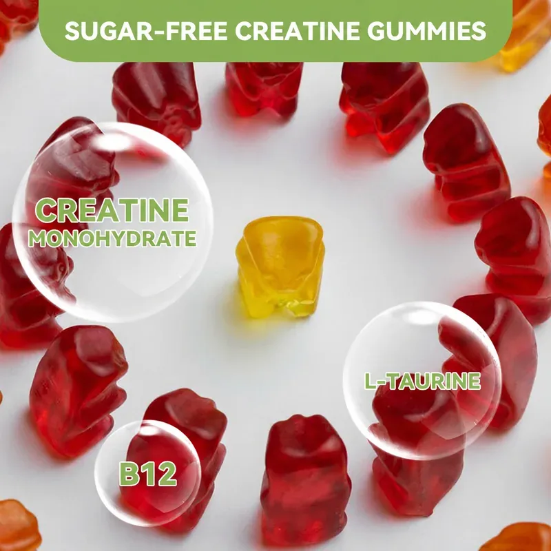 Xinbada Sugar Free Creatine Monohydrate Gummies OEM ODM