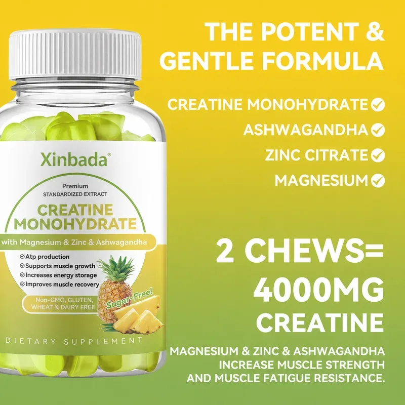 Xinbada Sugar Free Creatine Monohydrate Gummies product gallery image 3