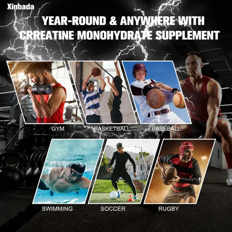 Xinbada Sugar Free Creatine Monohydrate Gummies product gallery image 4